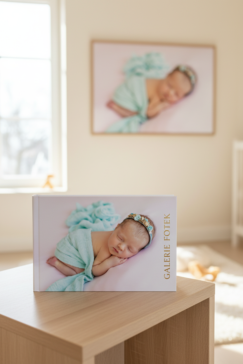 Fotokniha Miminko, ukázka galerie focení
